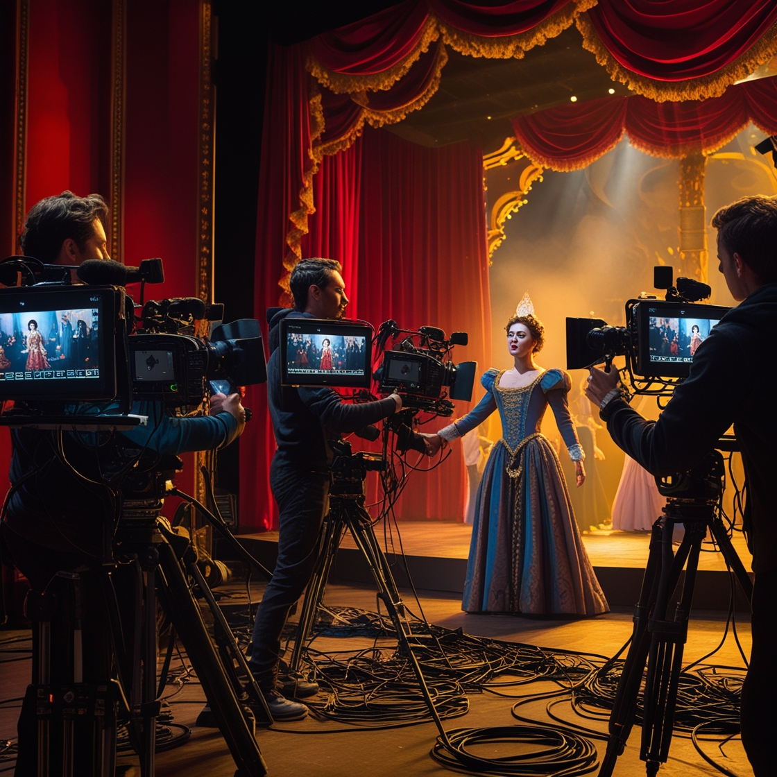 Multicámara, realización, directos, proyección de grabación en directo...